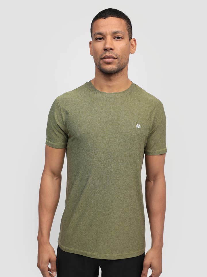 INTO THE AM - Wholesale T-Shirt - Men's - Men's Active T-Shirt for Fitness, Gym, Running (Branded)49