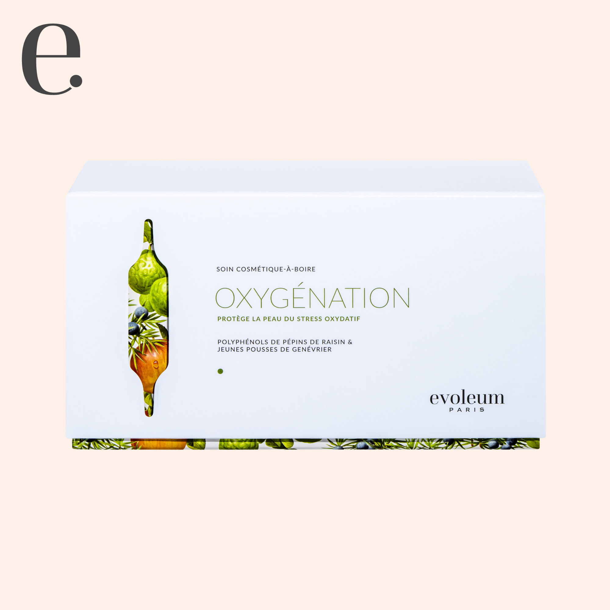 EVOLEUM - Wholesale Oral Supplement/Vitamin - Oxygenation, anti-imperfection nutricosmetic, 21 vials1