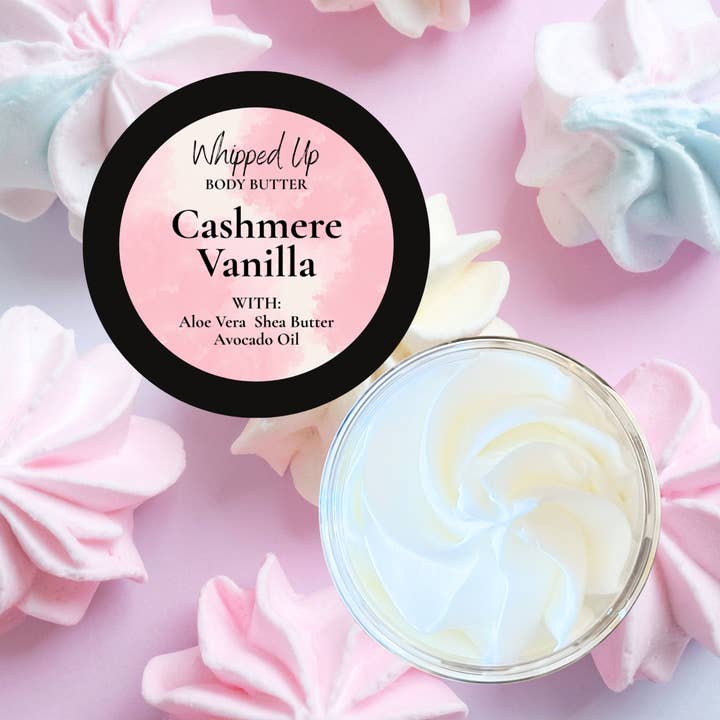 Whipped Up Bath and Body Co - Wholesale Body Balm/Butter - Cashmere Vanilla Body Butter1