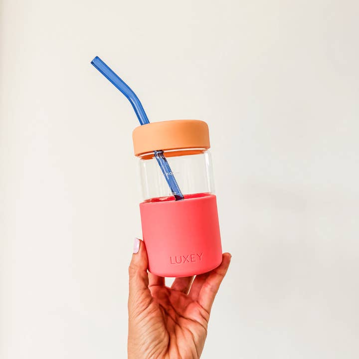 Luxey Cup - Wholesale Drinking straw - SIPSTRAWS - Thin Reusable Glass Straws —3 pack6