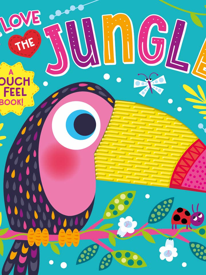 I Love the Jungle (Touch & Feel Board Book) for wholesale by Kidsbooks Publishing