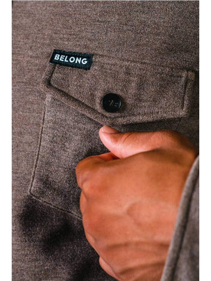 Belong Designs - Wholesale Button Down Shirt - Men's - Men's Sherman Fleece Button Up30