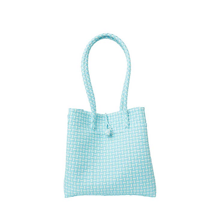 The Midi Ella · Xadrez Azul Claro por atacado de Sarah Stewart