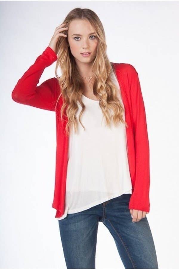 Chris & Carol Apparel – Engroshandel Cardigan - Dame – Plus Cardigan - XA3147C14