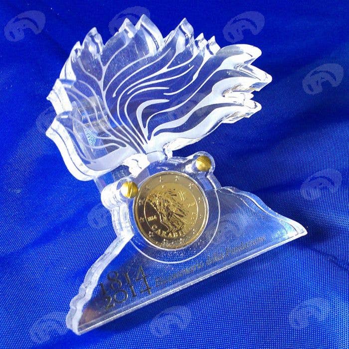 Timbro Art - Venta al por mayor Artículo decorativo de mesa - Moneda Bicentenario Carabinieri 3401