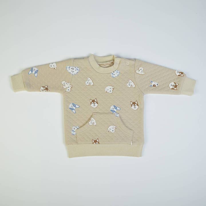 Bege navy 16236 - Jogging suit (sweatshirt + pants) - AW 24/25 for wholesale on Faire1