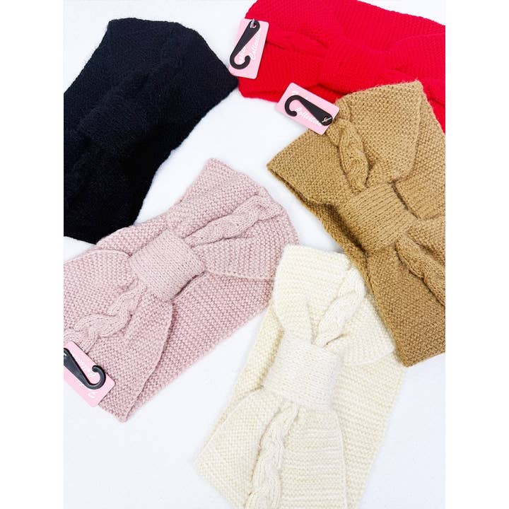 MIX COLOR Knitted Winter Fashion Head Wrap for wholesale on Faire