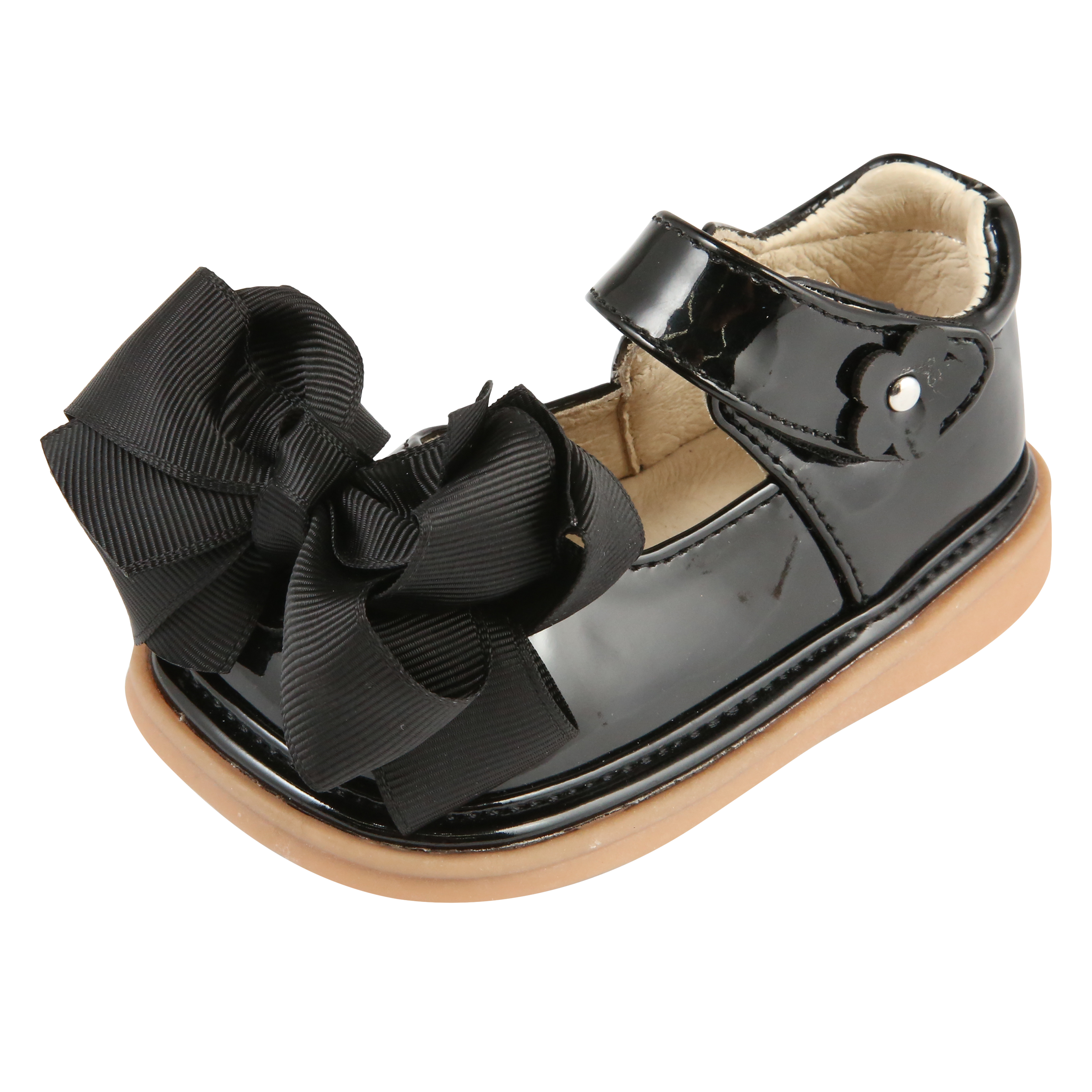 Mooshu Trainers - Venta al por mayor Calzado de vestir - Niños - Zapatos Mary Jane con moño intercambiable para niñas pequeñas - Ready Set Bow6