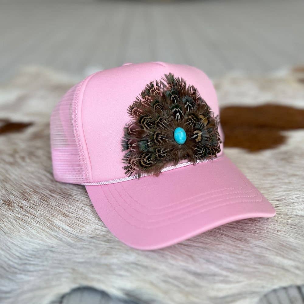Willow Lane Hat Co. - Wholesale Trucker Hat - Women's - Feathered Trucker Caps8