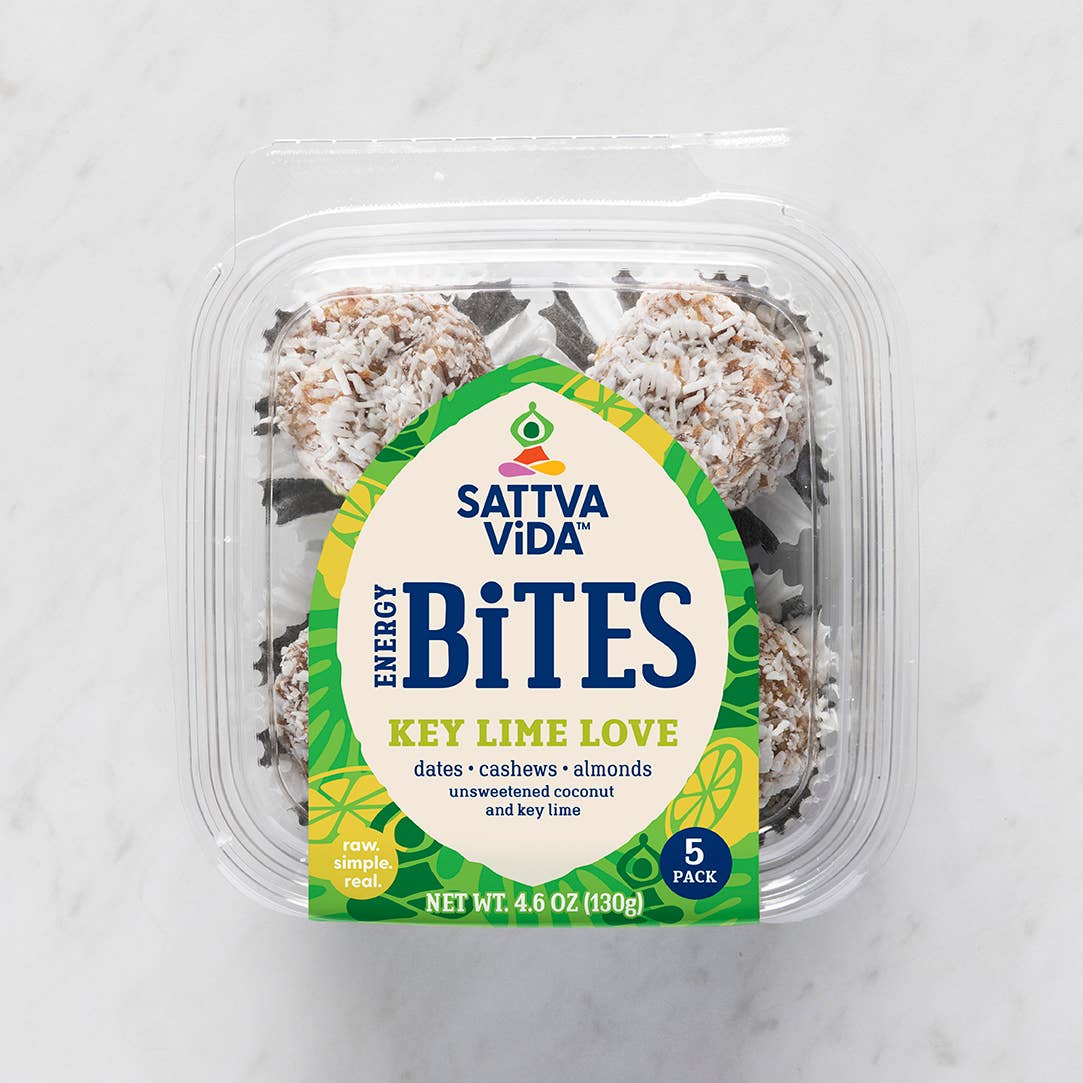 Sattva Vida - Wholesale Snack Bar - Sattva Vida Bites - Key Lime Love