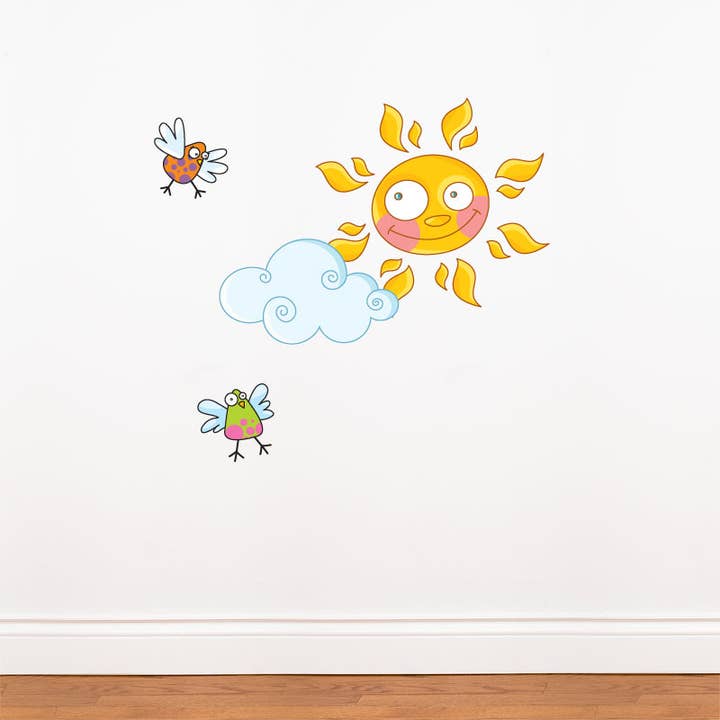 Muursticker Sun voor wholesale door ADzif