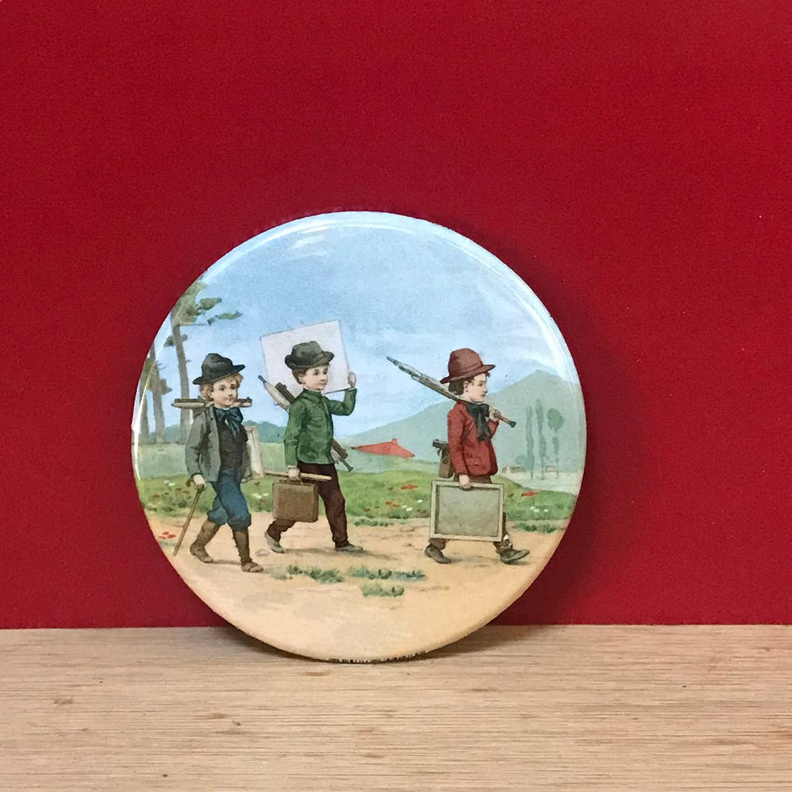 LUDOM EDITION - Wholesale Magnet - Little Painter Magnet - The Countryside0
