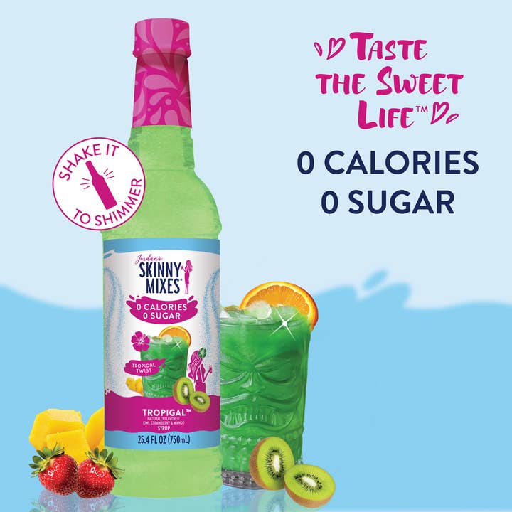 Jordan's Skinny Mixes - Wholesale Cocktail Mix/Syrup - Sugar Free Tropigal™ Syrup