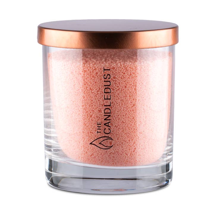 Vela de pêssego Vela sem aroma Vela de areia 160g por atacado de The Candledust