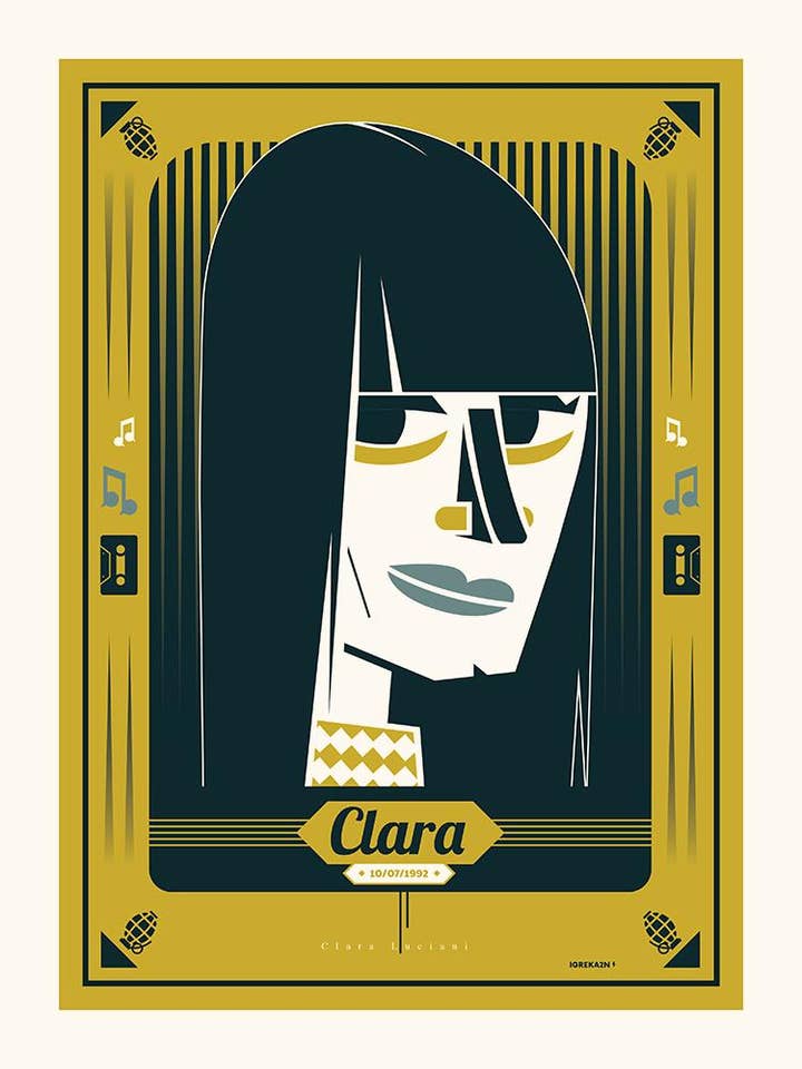 Clara Luciani melts for wholesale by Salam Editions