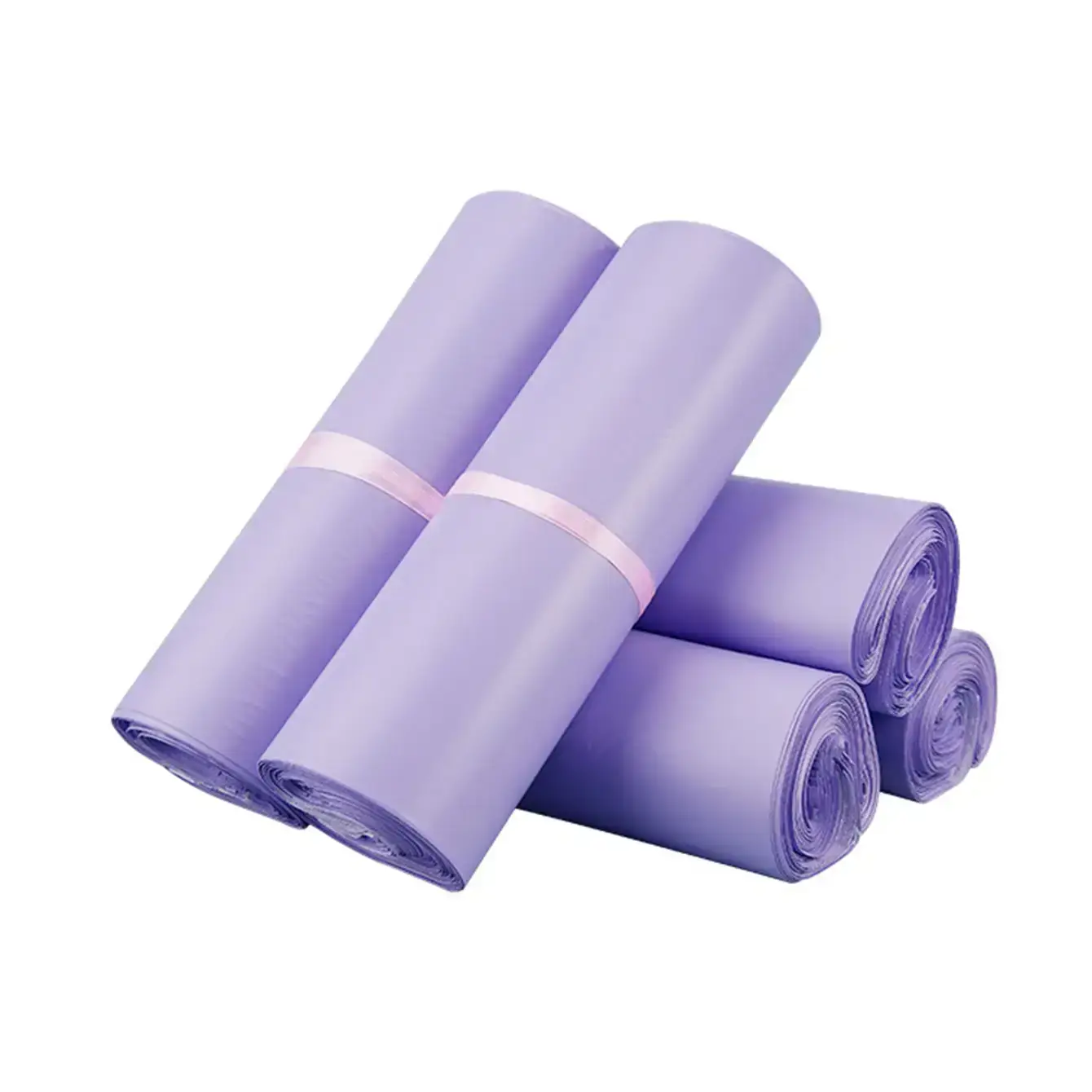 ByHome – Envelopes por atacado – 100 sacos de envio em poliéster reforçado lilás claro, 4 tamanhos2