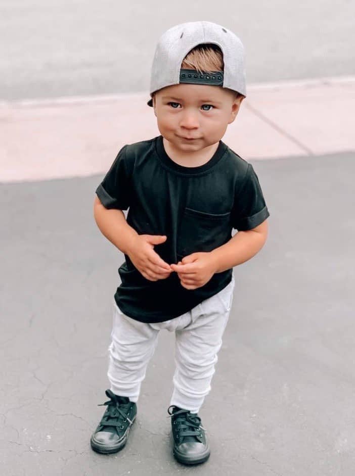 Little Bipsy - Wholesale T-Shirt - Kids - Bamboo Pocket Tee - Black6