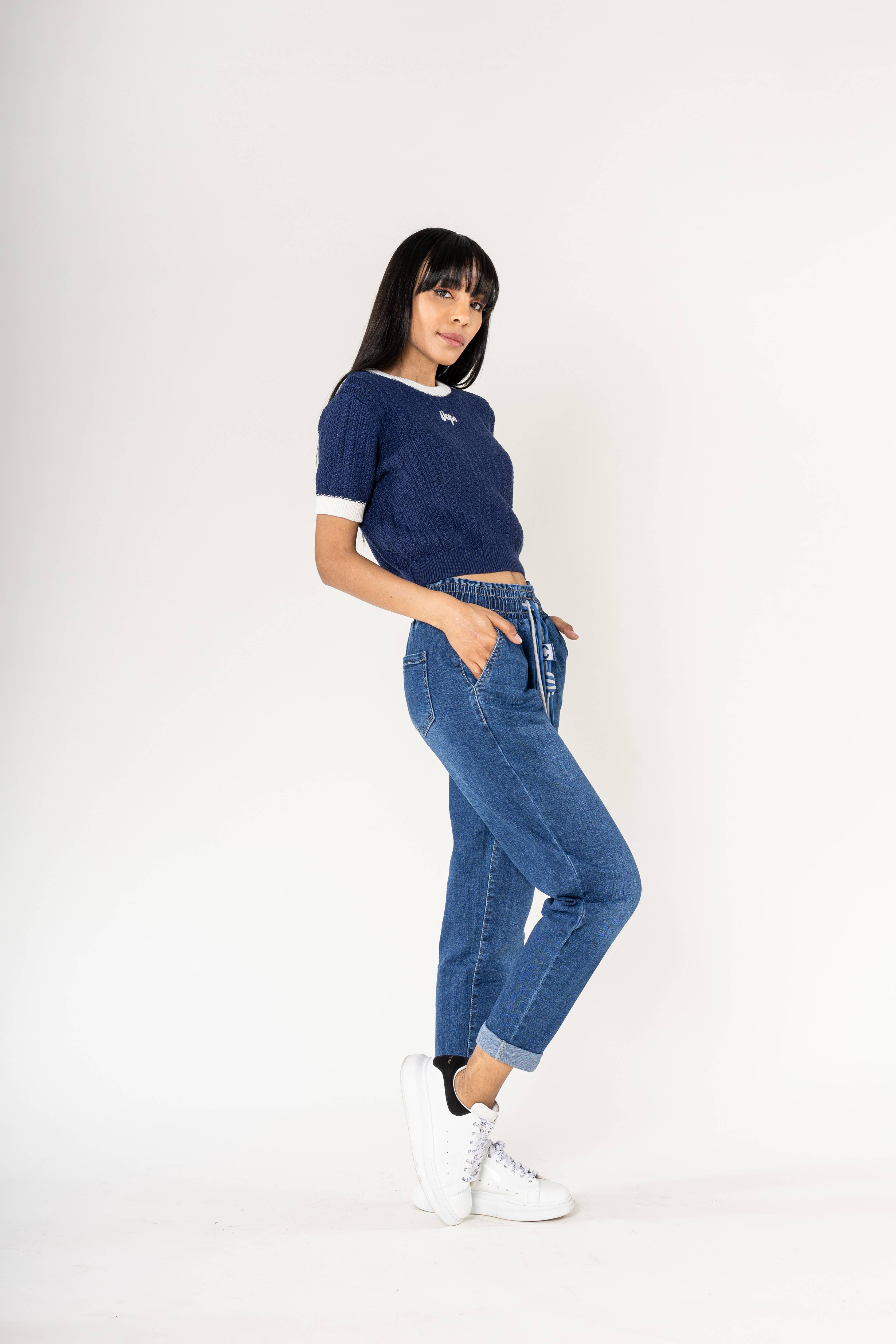 Nina Carter - Wholesale Pants - Women's - Panta jogg leopard elastic waist with drawstring P5005