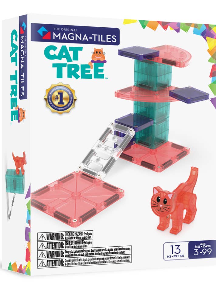 Magna-Tiles Cat Tree 13-Piece Set   for wholesale by Magna-Tiles