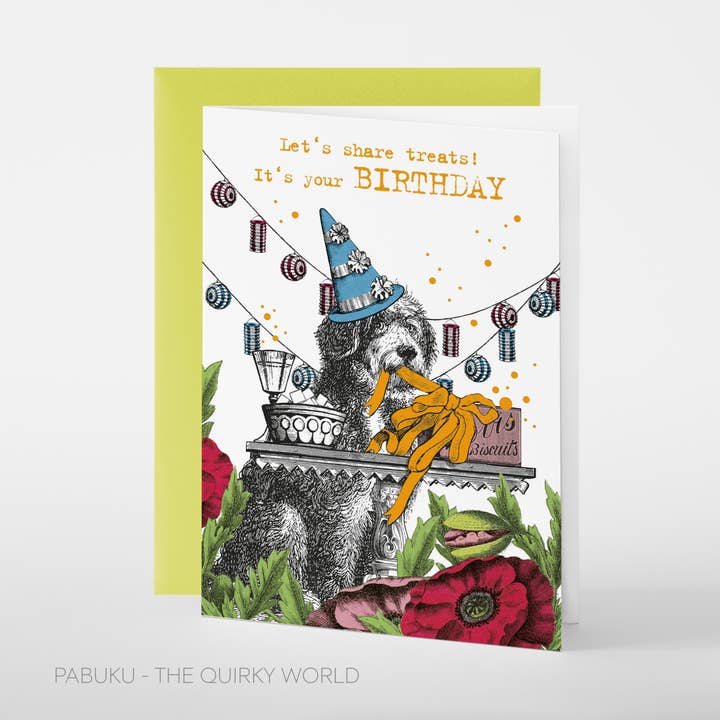 Pabuku – wholesale Birthday card – Let's Share Treats | Birthday Card