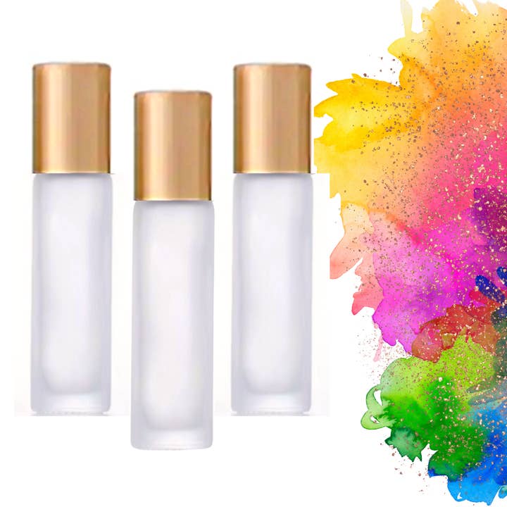 FROSTED CLEAR Roller Bottle 10/5ml - Choice of Cap & Roller and other Purchase Wholesale plastic dropper bottles. Free Returns & Net 60 Terms on Faire trending on Faire.