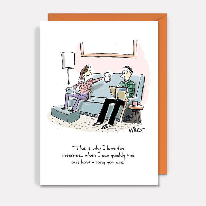 Amour Internet - Collection de dessins animés 4,5 x 6,25 pour la vente par Nelson Line