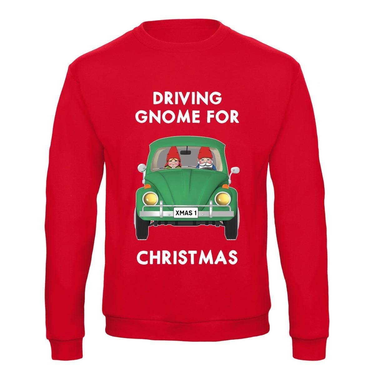 Of Life & Lemons - Wholesale Graphic Sweatshirt - Unisex - 'Driving Gnome For Christmas' Jumper6