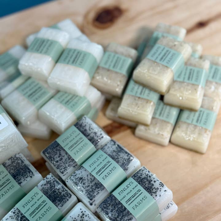Finleys Farms - Wholesale Bar Soap - Finley’s Farms Goat Milk Soap – Travel Size Guest Bars4