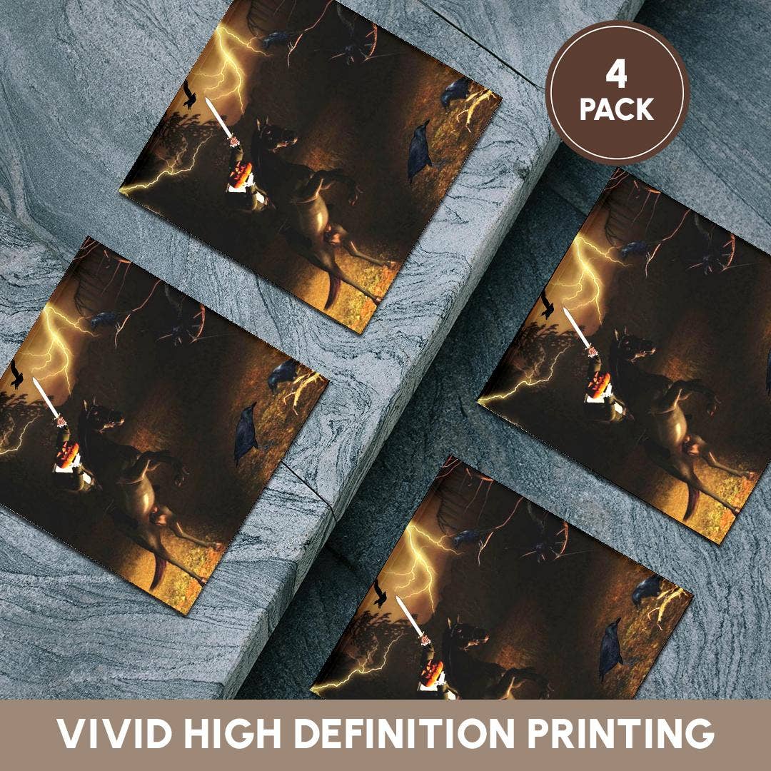 3dRose – wholesale Coasters – 3dRose, Headless Horseman Rides In Sleepy Hollow, Coaster5