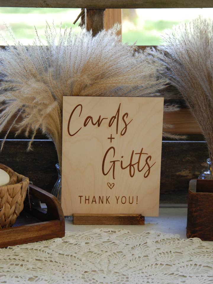 Panneau Cartes & Cadeaux - Décoration de Mariage pour la vente par KendollMade