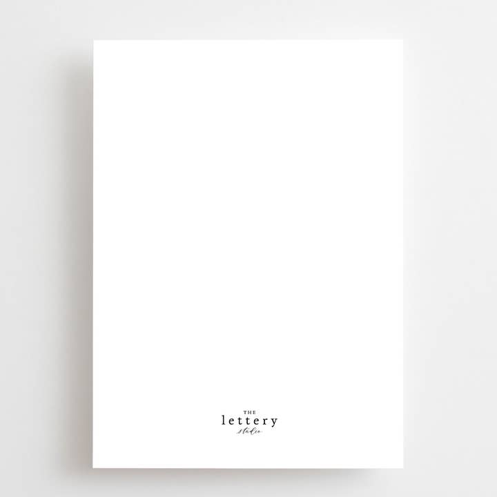 The Lettery Studio - Wholesale Sympathy Card - Sympathy Card - Loss Of Their Child1