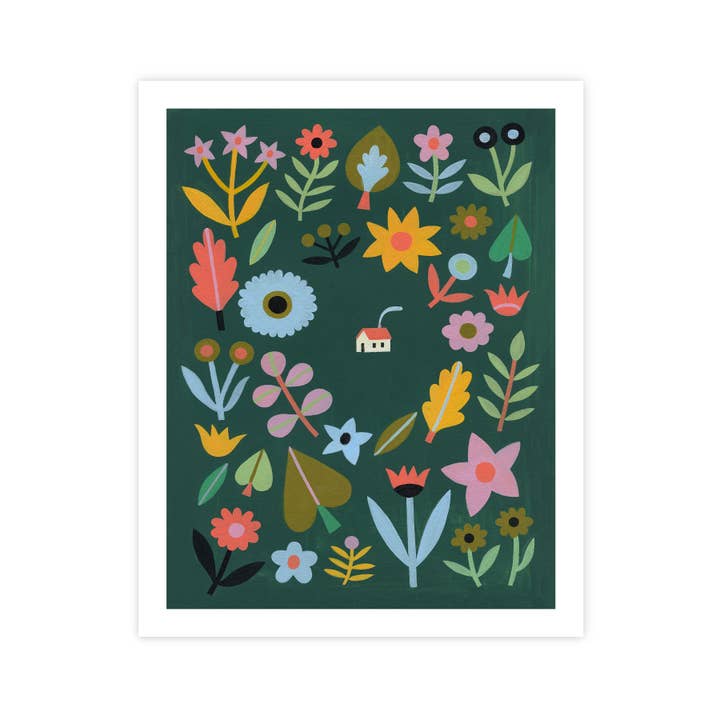 Tiny House Print for wholesale by Molly Egan