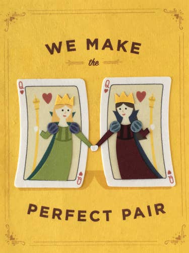 Perfect Pair Queens for wholesale by Good Paper