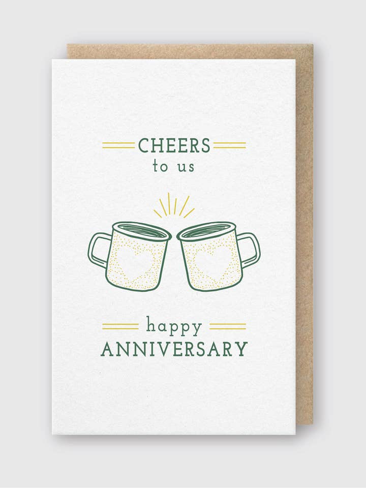 Cheers To Us Mugs for wholesale by Pike Street Press