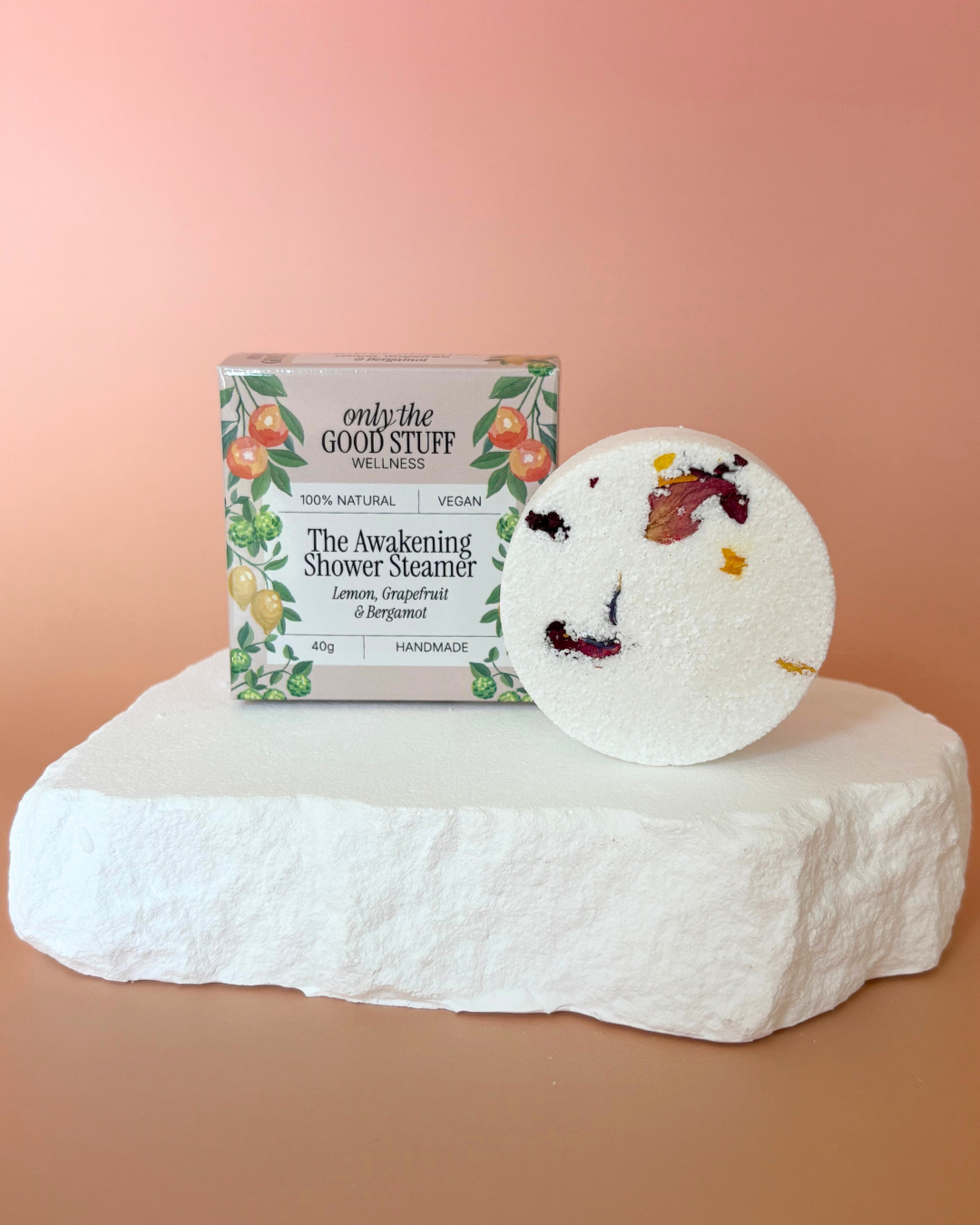 Only The Good Stuff UK - Wholesale Shower Steamer/Bomb - The Awakening Shower Steamer4