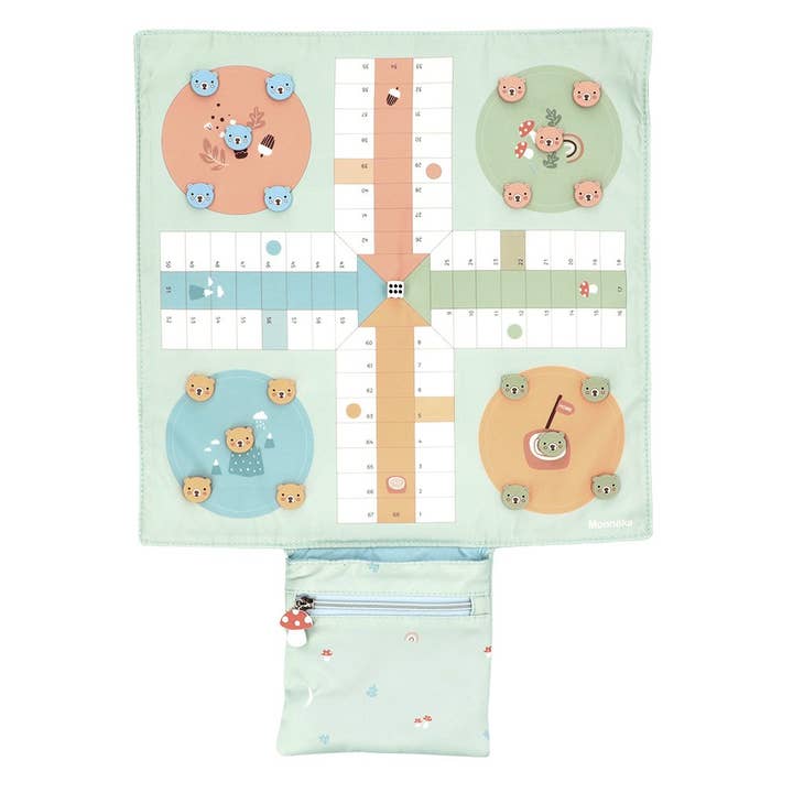 Tutete - Wholesale Board Game - Ludo Game Mat | Children's Travel Game +4 years