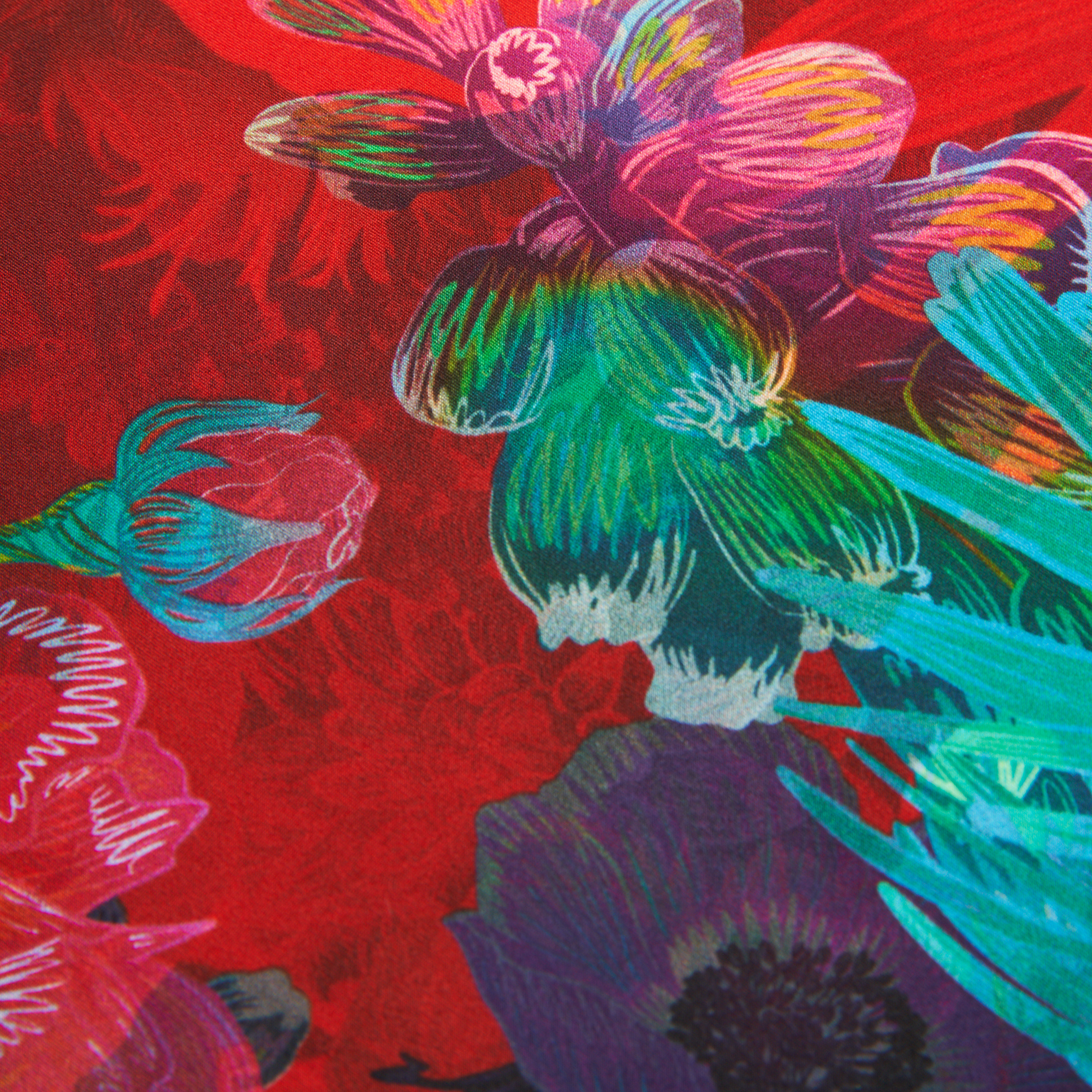 WRAPPR Gift Wrap – wholesale Omslagspapper – Rosebud | 18" Mulberry Silk Furoshiki Wrap14