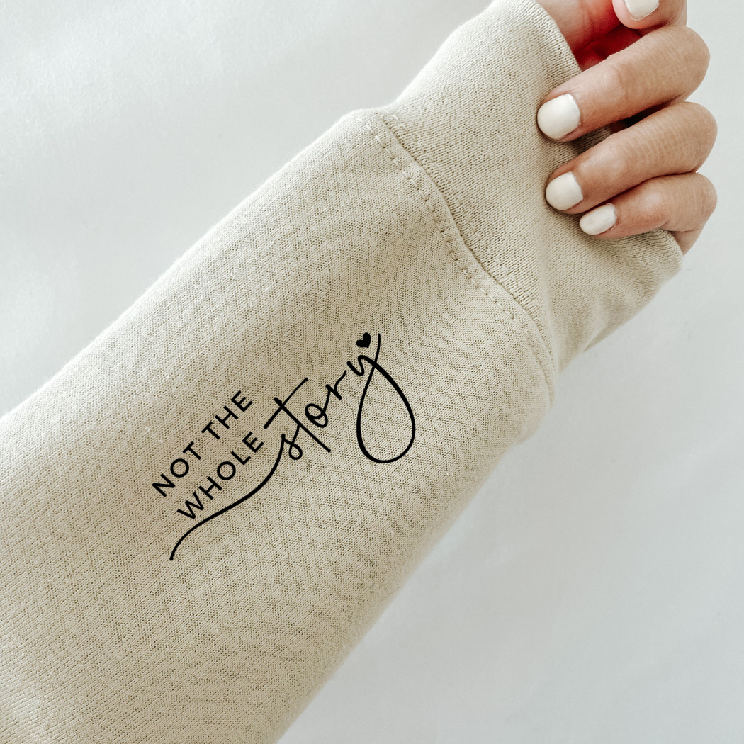 Gisely's Kreations - Wholesale Graphic Sweatshirt - Women's - Just another Story Crewneck Sweatshirt1