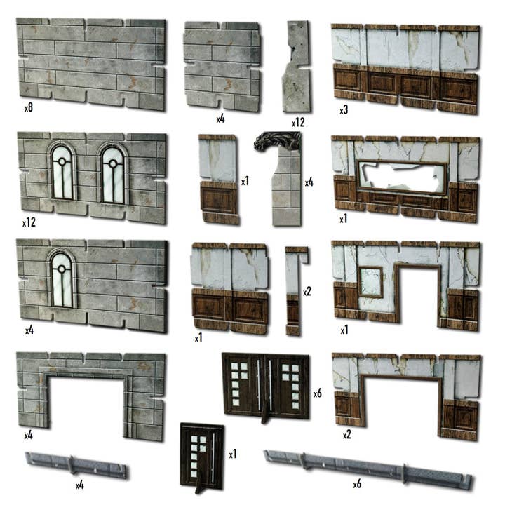QMDirect - Wholesale Board Game - Battle Systems: Urban Art Deco High-Rise