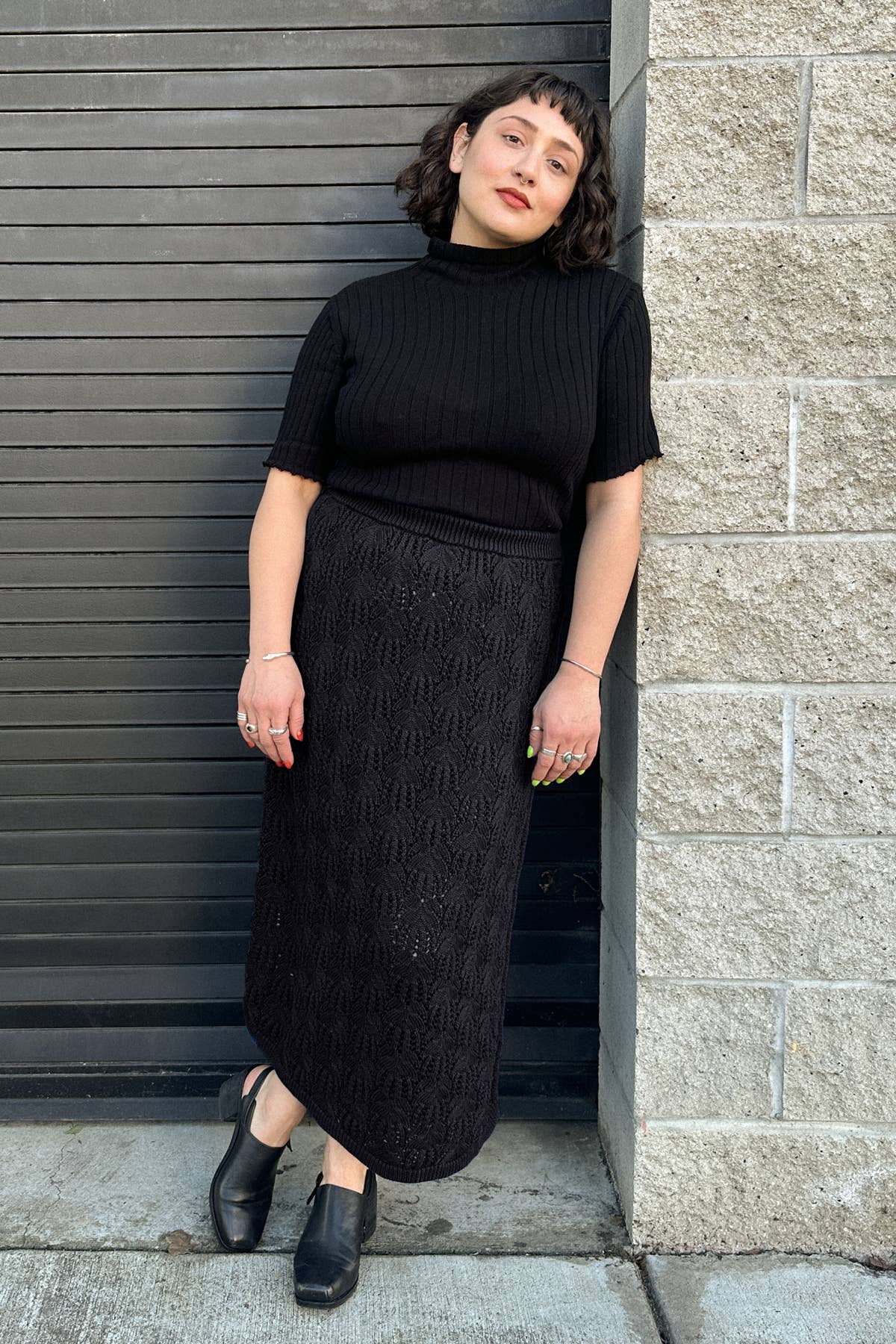 Curator SF - Wholesale Skirt - Women's - Mae Sweater Skirt1