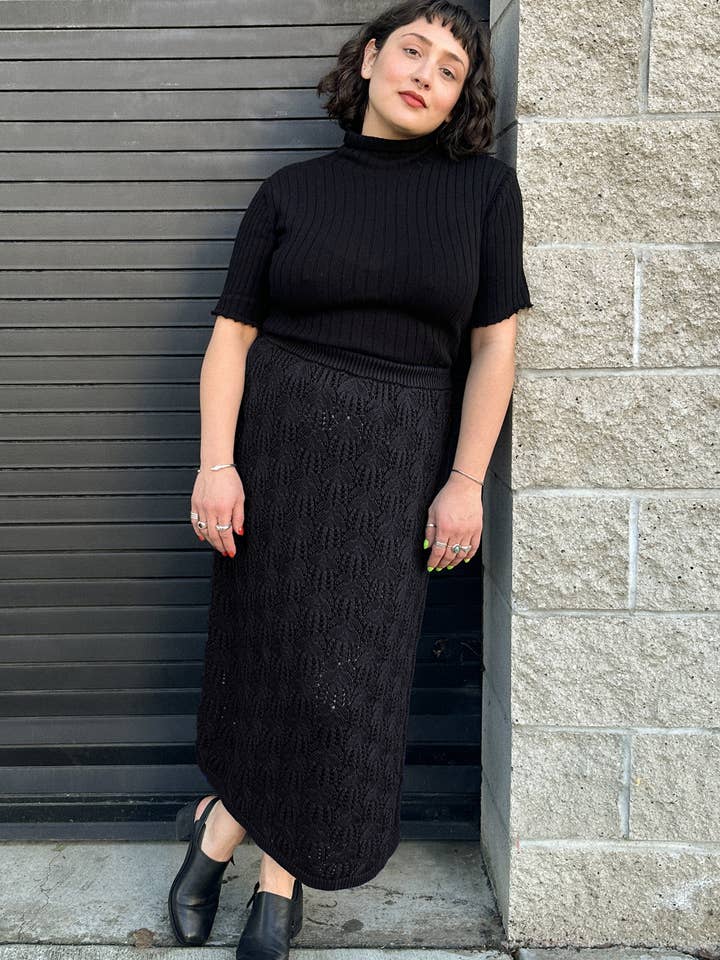 Curator SF - Wholesale Skirt - Women's - Mae Sweater Skirt1