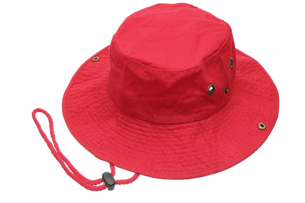Fashion City - Wholesale Bucket Hat - Unisex - Summer Outdoor Hunting Fishing Safari Bucket Hat12