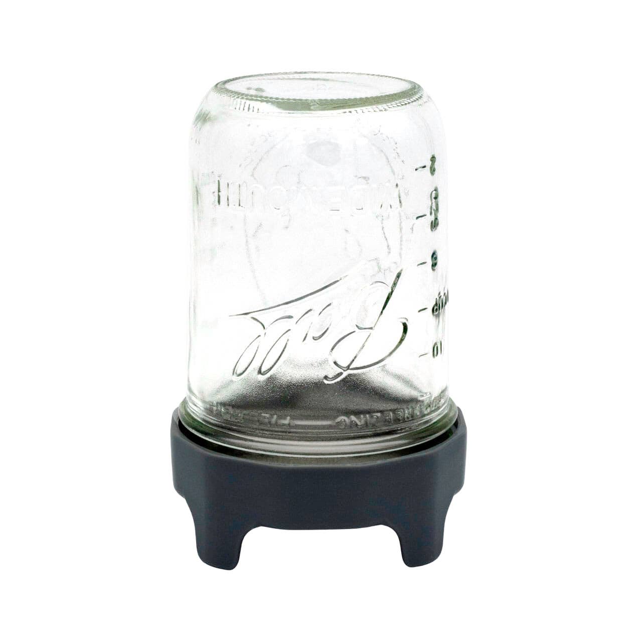 Mason Jar Lifestyle - Wholesale Food Storage Container - Rust Proof Sprouting Lid with Built-In Stand for Wide Mouth7