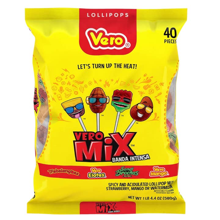 Cow Crack Wholesale - Wholesale Lollipop - Vero Mix Banda Fuego
