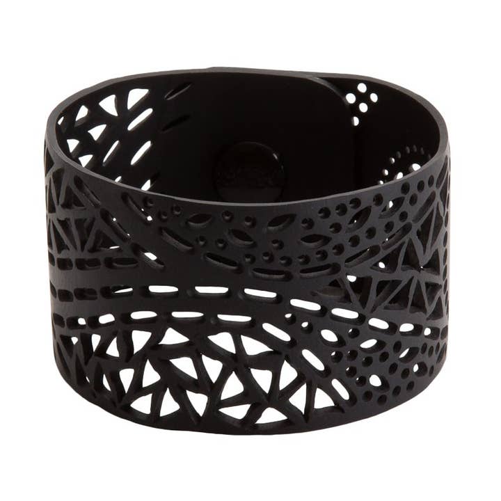 paguroupcycle - Wholesale Bangle Bracelet - Kiky Unique Recycled Rubber Bracelet0