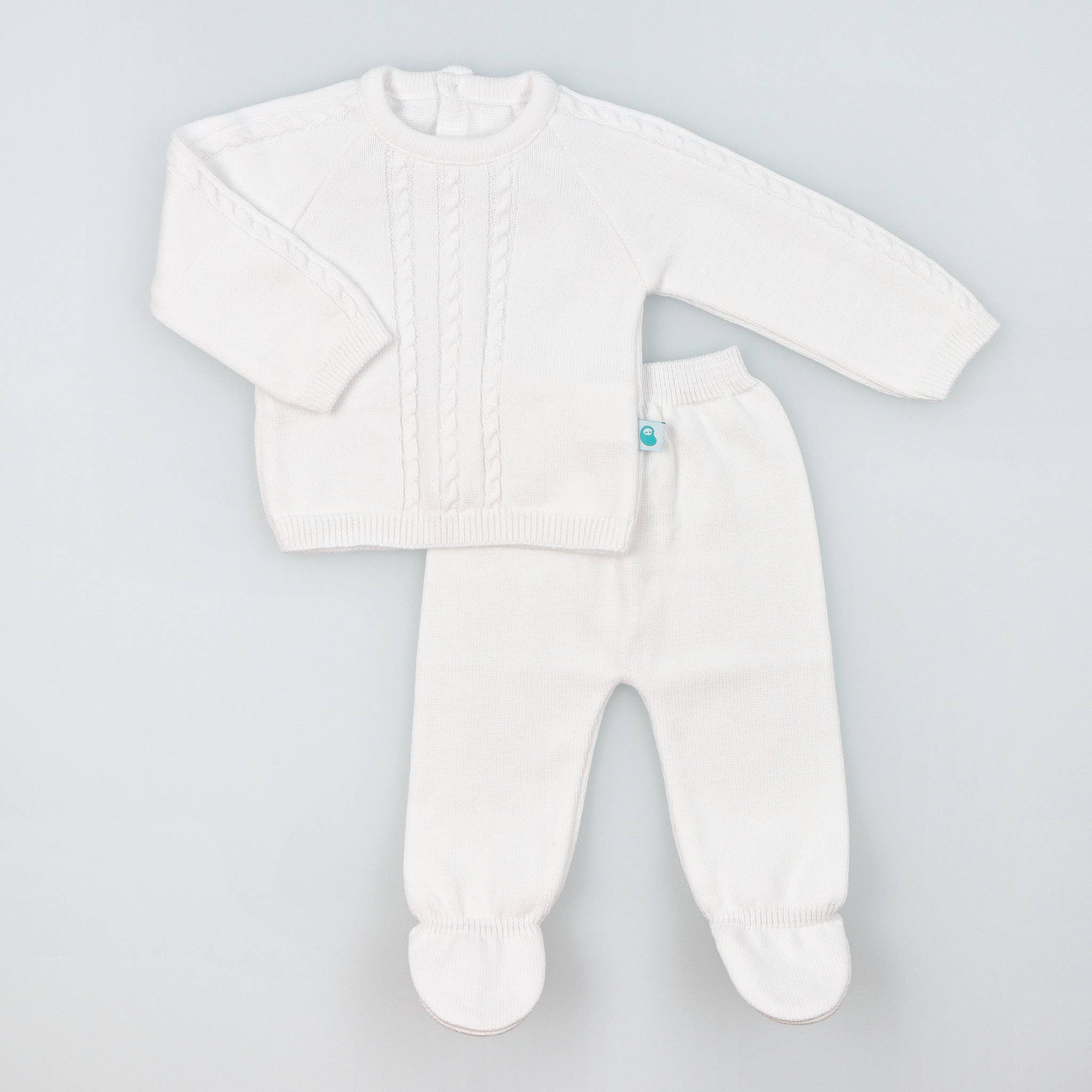 Bean Baby Clothes - Wholesale Clothing Set - Baby - Baby Cotton Knit Sweater and Pants Set30