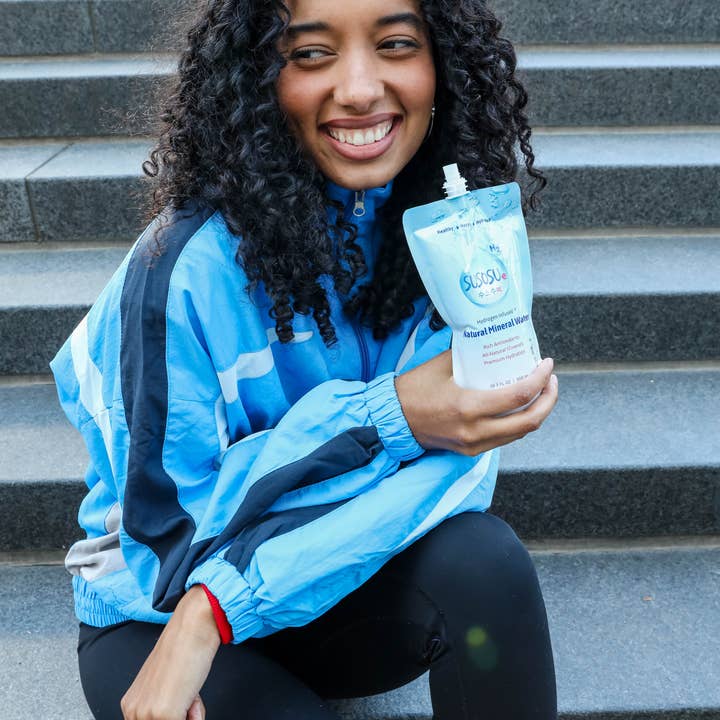 Susosu Water - Hydrogen Water - Wholesale Still Water - SUSOSU Hydrogen Mineral Water 20 Pouches (10.5 FL OZ)5