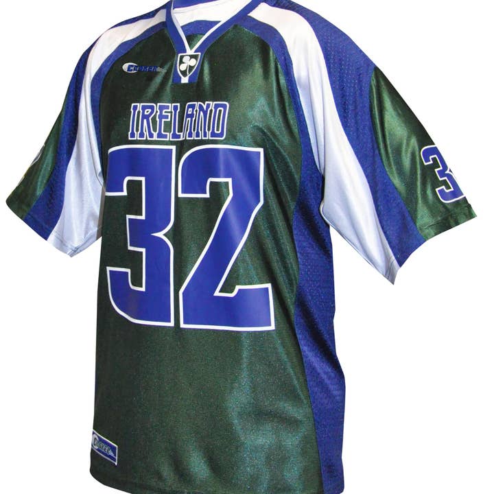 Ireland '32' American Football Jersey for wholesale by James Trading Group INC