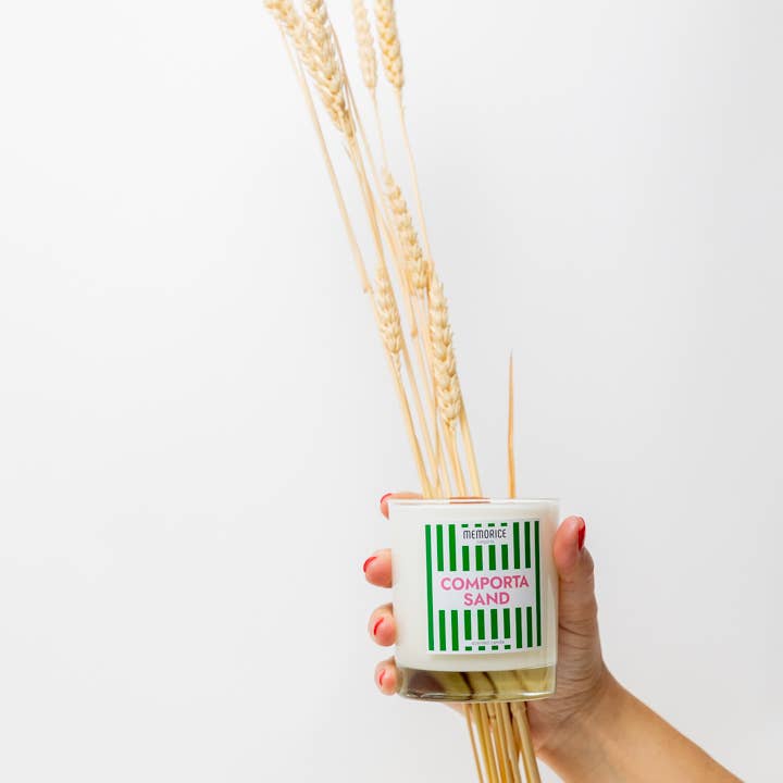COMPORTA SAND SCENTED CANDLE for wholesale by MEMORICE