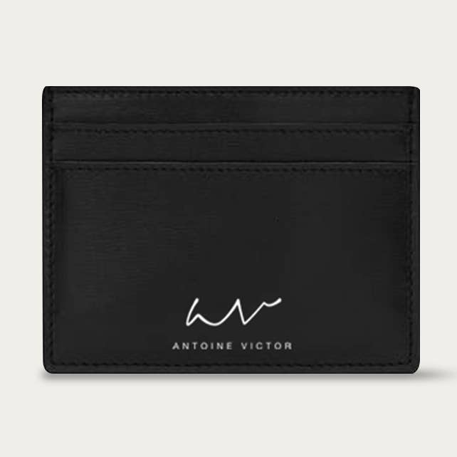 Antoine Victor Card Case - Black for wholesale by Antoine Victor